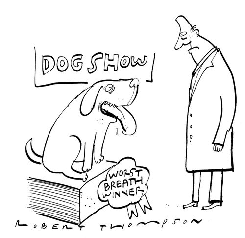 'Dog Show' 'Worst breath winner'