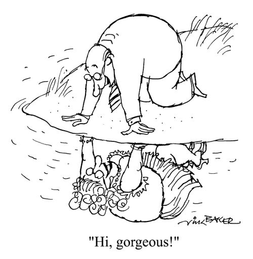 "Hi gordeous!"
