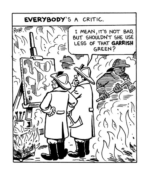 'Everybody's a critic'
