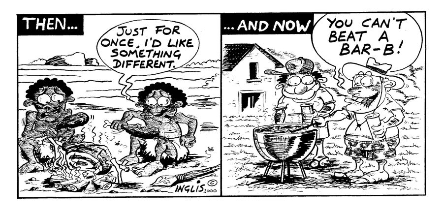 Australian 'Then' and 'Nows', BBQ's