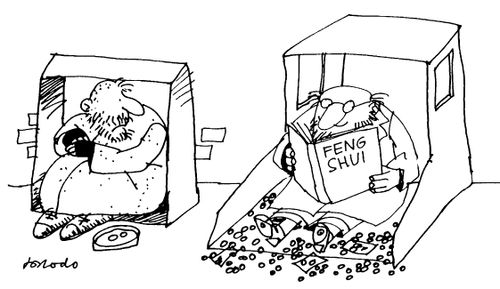 Feng Shui tramp