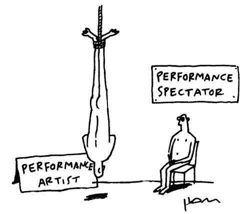 Performance Artist, Performance Spectator