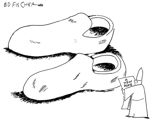 Big Shoes To Fill For A New Pope.
