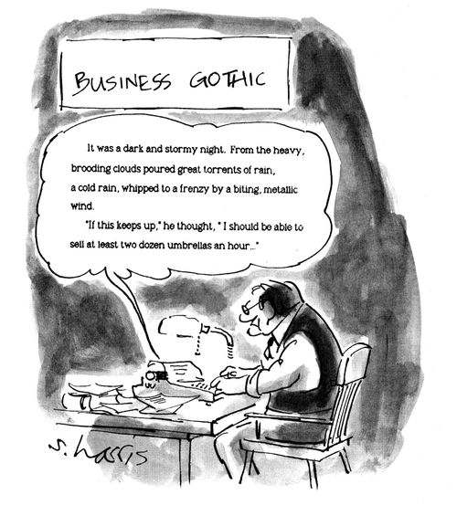 Business gothic.