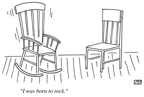 'I was born to rock.'