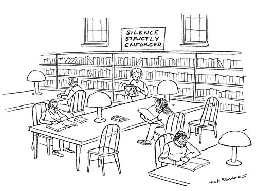 Silence Strictly Enforced.