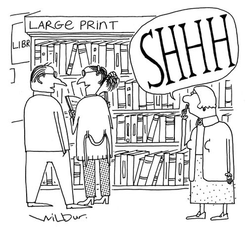 Large Print Librarian.