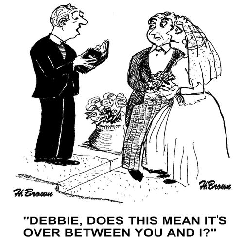 'Debbie, does this mean it's over between you and I?'