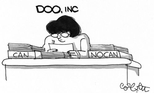 Doo inc..can and no can.