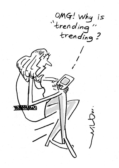 'OMG! Why is 'trending' trending?'