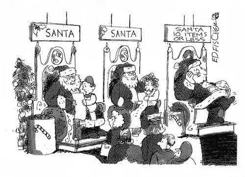 Santa 10 Items or Less.