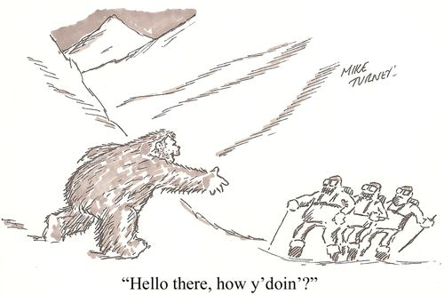 'Hello there, how y'doin'?'