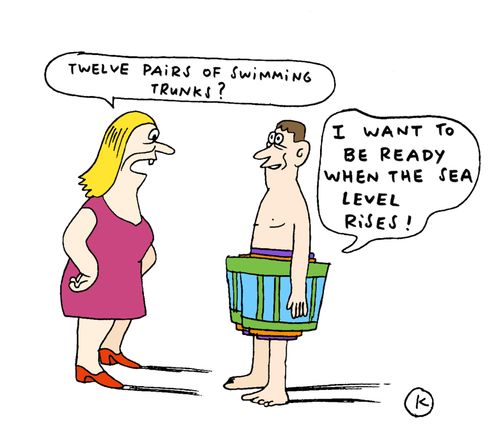 'I want to be ready when the sea level rises!'