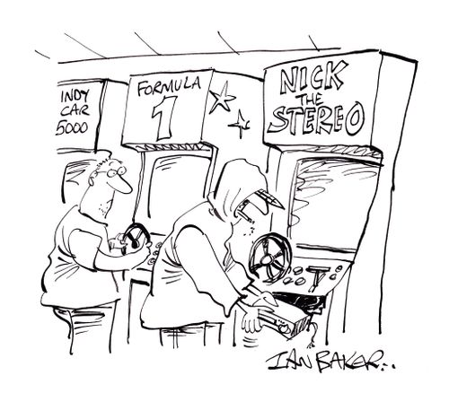 Nick the stereo.