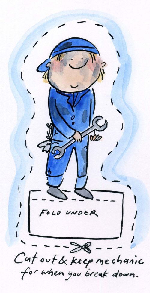 Cut out and keep your own Mechanic.