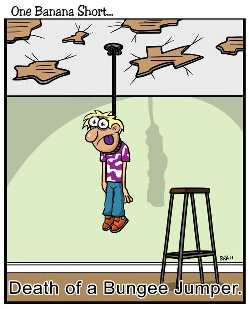 Death of a Bungee Jumper.