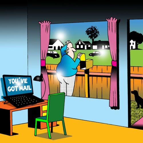 You've got mail...