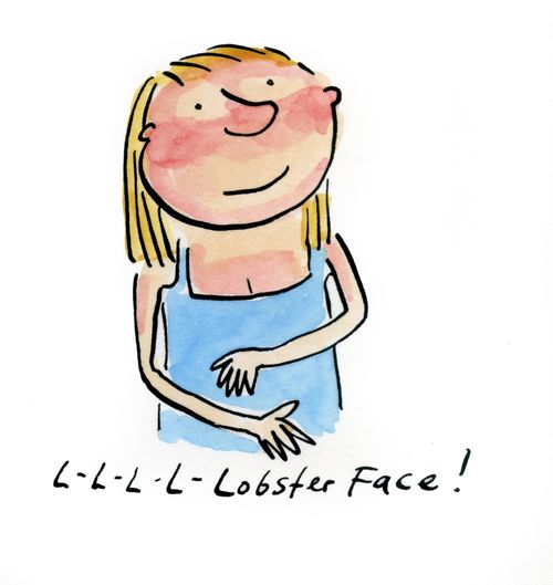L-L-L-L-Lobster Face!