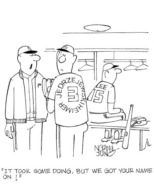 'It took some doing, but we got your name on!'