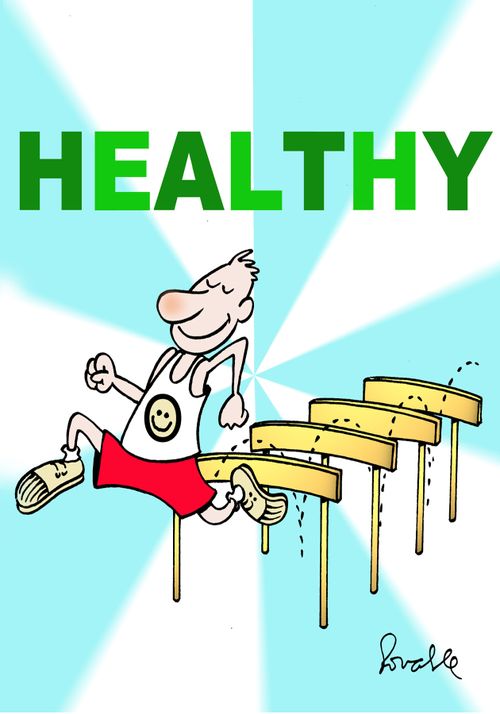 Healthy.