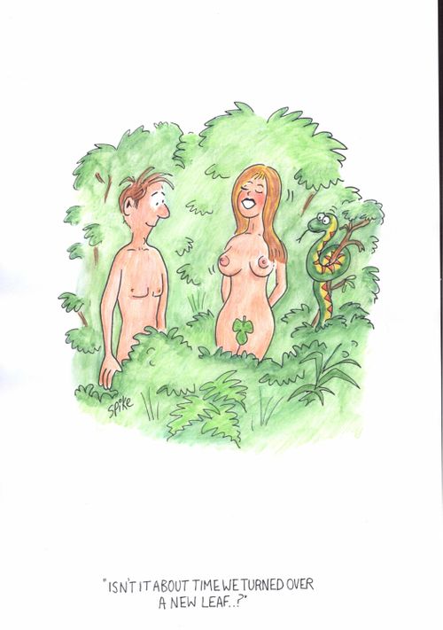 'Isn't it about time to turn over a new leaf...?'
