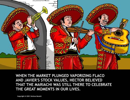 ...Hector believed that the mariachi was still there to celebrate the great moments...