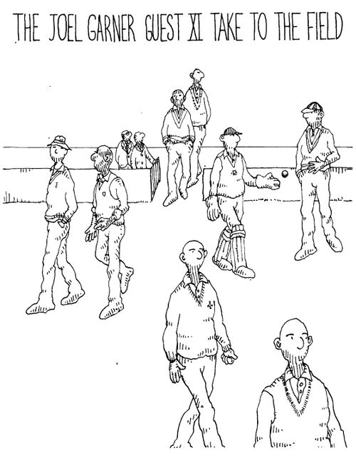 The Joel Garner Guest XI take to the field