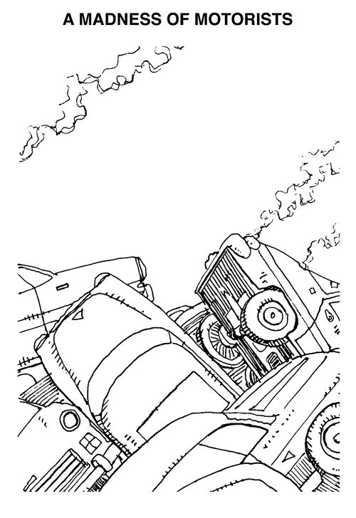 A madness of motorists