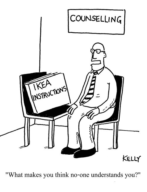 'What makes you think no-one understands you?'