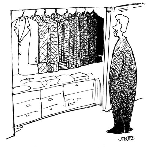 Choosing What To Wear.