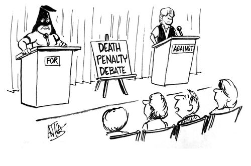 Death Penalty debate.