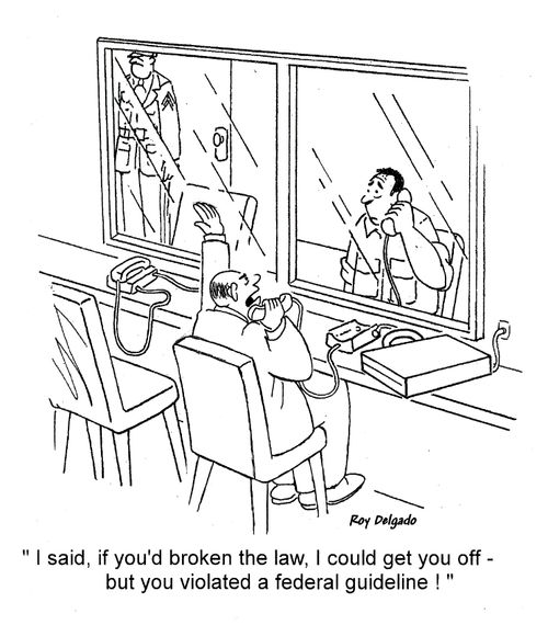 'I said, if you'd broken the law, I could get you off - but you violated a federal guideline.'