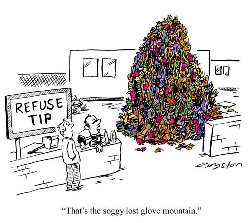 'That's the soggy lost glove mountain.'