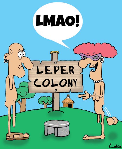 'LMAO!'