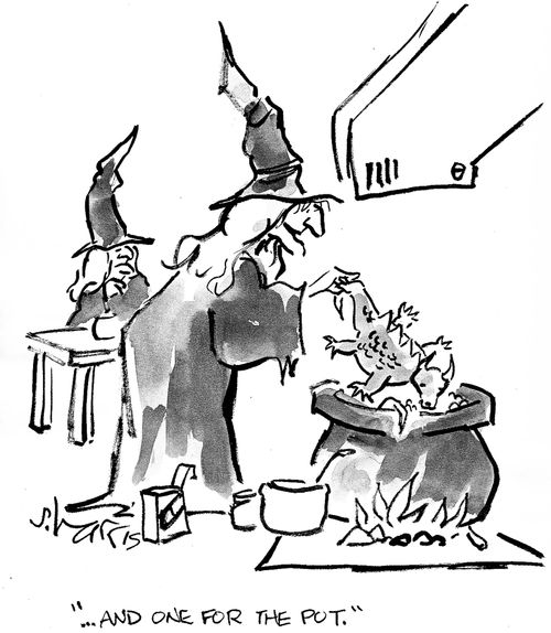 '..and one for the pot.'
