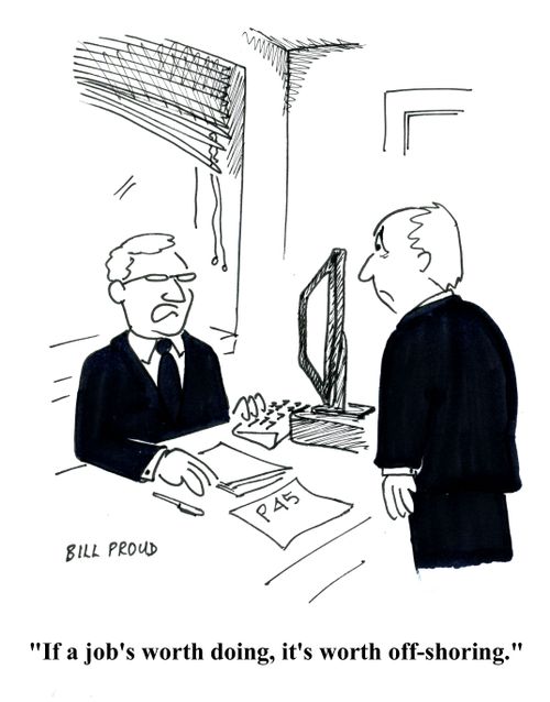 'If a job's worth doing, it's worth off-shooting.'