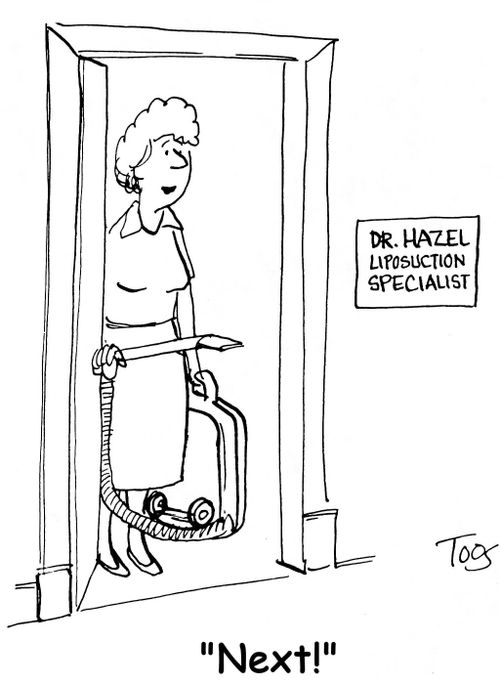Dr Hazel, Liposuction Specialist: 'Next.'
