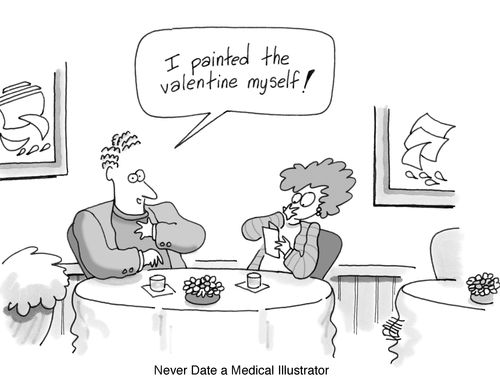 Never date a medical illustrator.