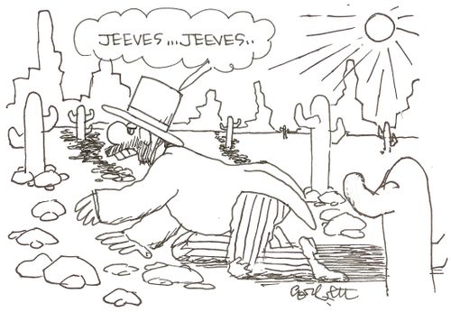 'Jeeves...Jeeves...'