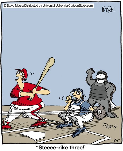 'Steeee-rike three!'