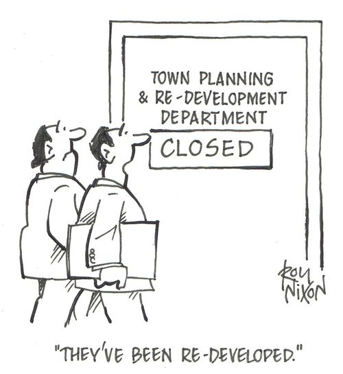 They've been re-developed.'