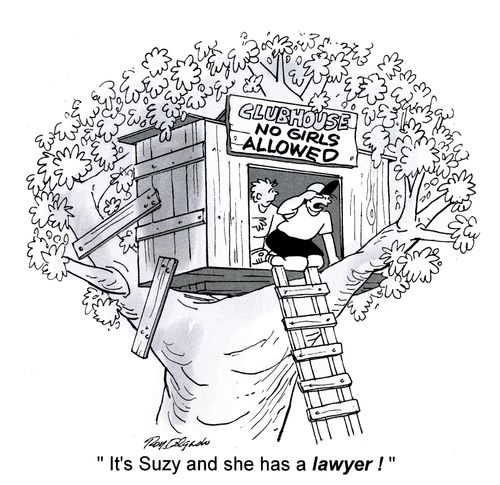 'It's Suzy and she has a lawyer.'