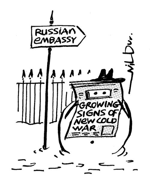 Russian Embassy: Growing Signs of New Cold War.