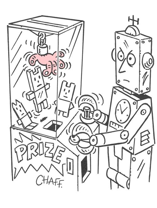 Robot Grabber Arcade Game Machine