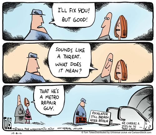 'I'll fix you! But Good!'