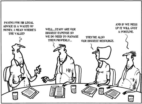 'Paying for her legal advice is a waste of money, I mean where's the value?'