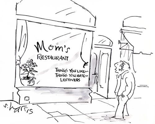 Mom's Restaurant - things you like, things you hate, leftovers.