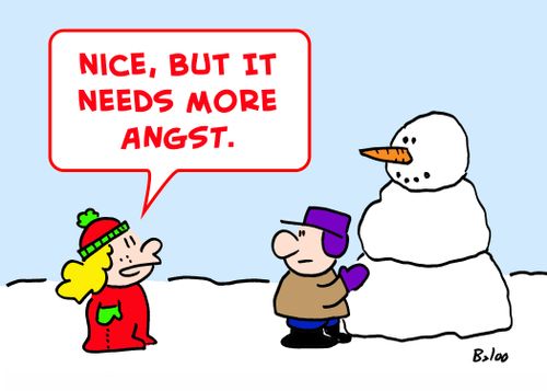 'Nice, but it needs more angst.'