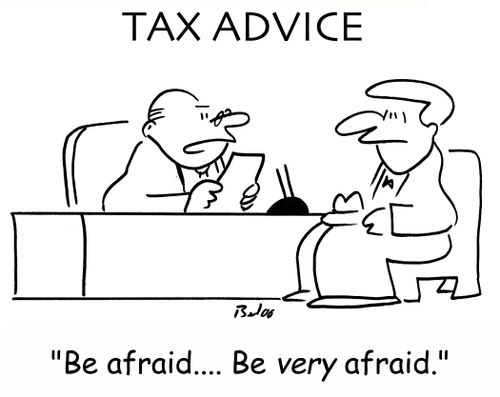 'Be afraid... Be very afraid.'