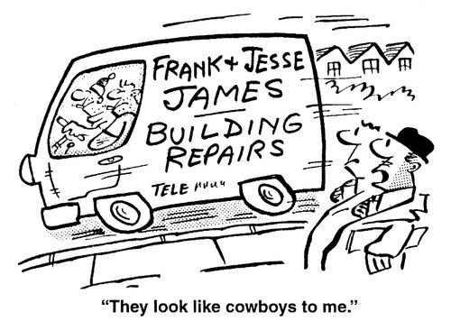 They look like cowboys to me.